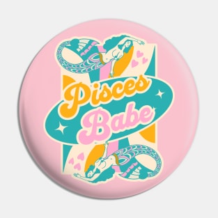 Pisces Babe Groovy Astrology Pisces Zodiac Sign Pin