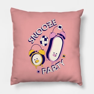 Snooze party Pillow