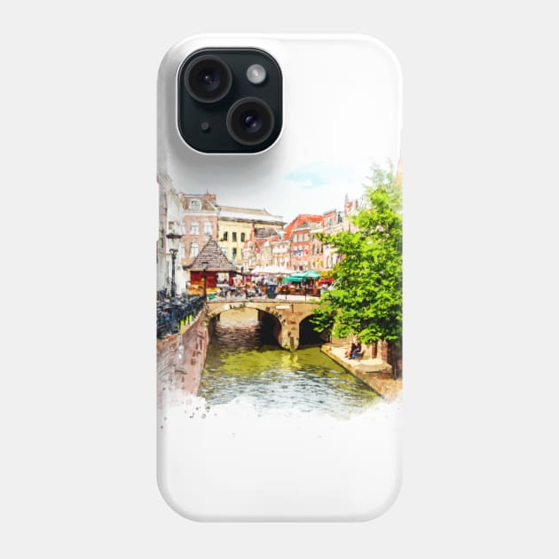 UTRECHT Netherlands Amazing and Remarkable City in Europe Phone Case by Naumovski