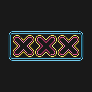 XXX Neon Sign T-Shirt