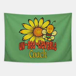 Unbelievable Coach Sunflowers and Bees Tapestry
