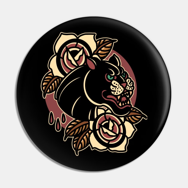 panther and rose tattoo Pin by donipacoceng