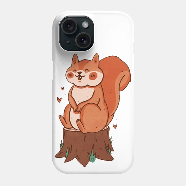 Squirrel Whisperer Funny Forest Animal Squirrel Lover Phone Case by lunacreat