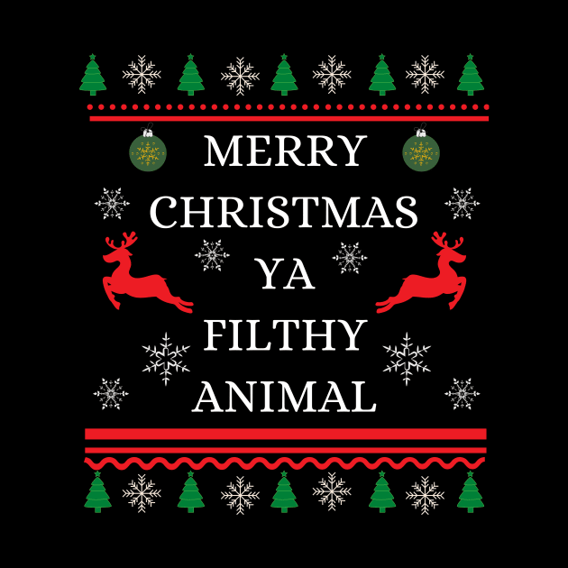 Merry Christmas Ya Filthy Animal by 30.Dec