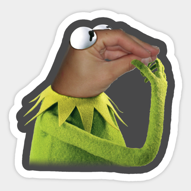 A Handsome Frog - Kermit - Sticker