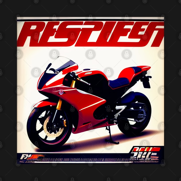 MotoGP Racing Sportbike Poster by BAYFAIRE