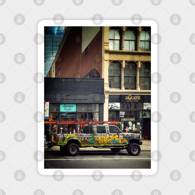 Soho, Manhattan, New York City Magnet by eleonoraingrid