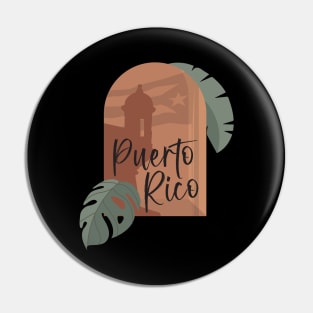 Puerto Rico Bohemian Pin