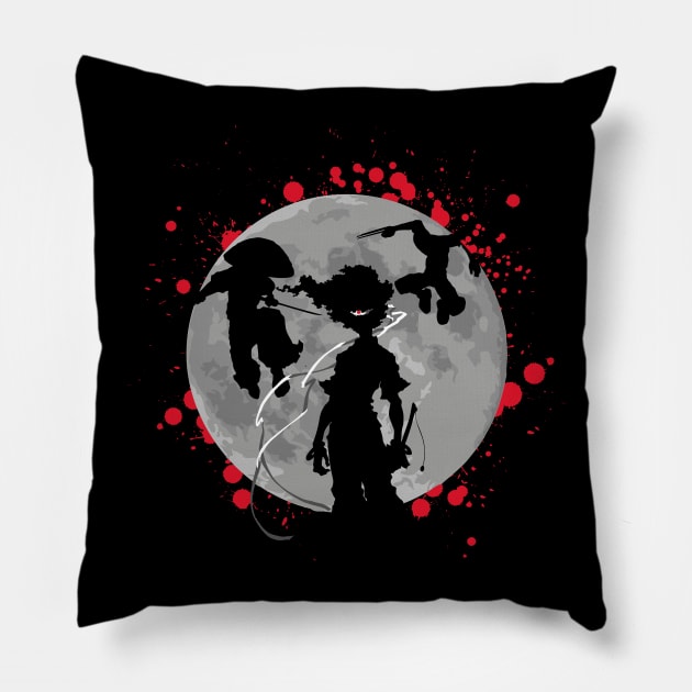 Moon of Revenge Pillow by d4n13ldesigns