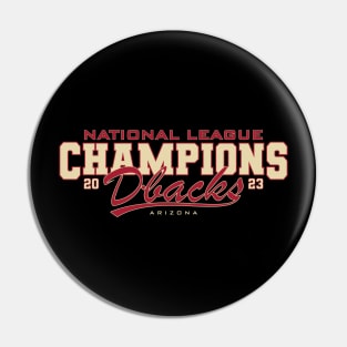 Arizona - NL Champions 2023 Pin