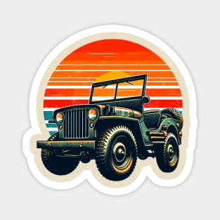 Willys Jeep Magnet