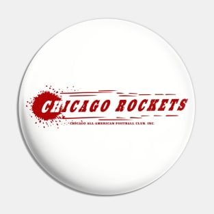 Defunct Chicago Rockets Football 1946 Pin