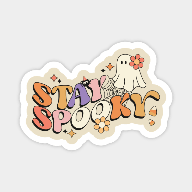 Stay Spooky Magnet by LMW Art