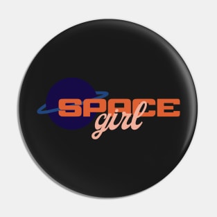 Space Girl Pin