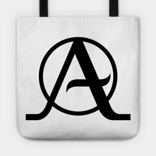 Initial letter A Tote