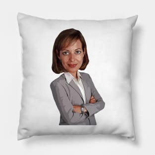 West Wing - CJ Cregg Bobblehead Pillow