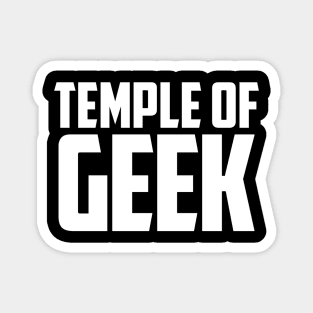 Temple of Geek Magnet