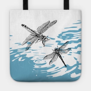 Dragonflies print Tote