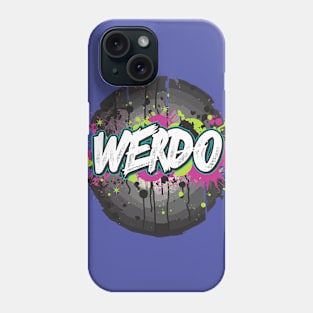 Weirdo Typography | Minimalistic Graffiti Style Design Phone Case