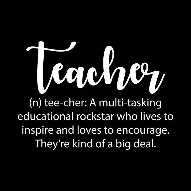 Teacher Definition by animericans