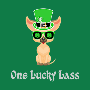 St Patricks Day..One Lucky lass T-Shirt