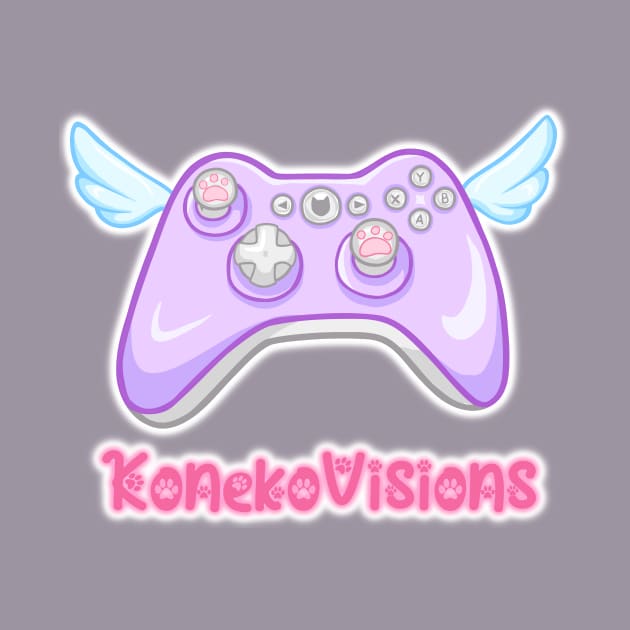 Purple Game Controller by KonekoVisions