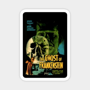 Classic Horror Movie Poster - Ghost of Frankenstein Magnet