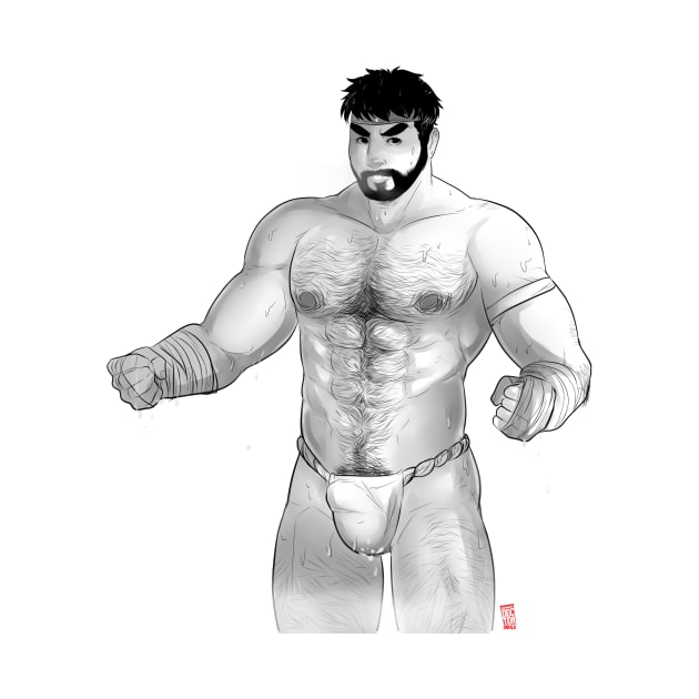 bearded ryu by Doctoranfelo