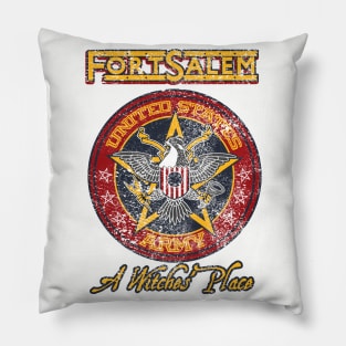 Fort Salem Distressed Pillow