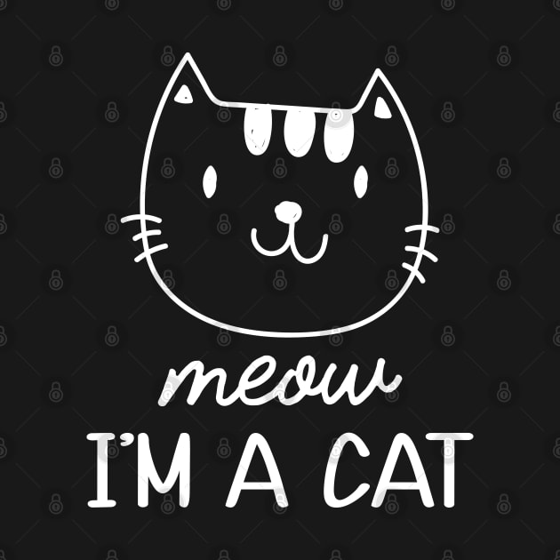 Cat - Meow I'm a cat by KC Happy Shop