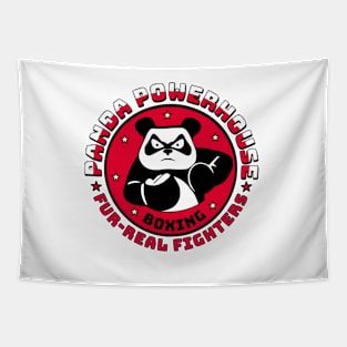 Boxing Panda Tapestry