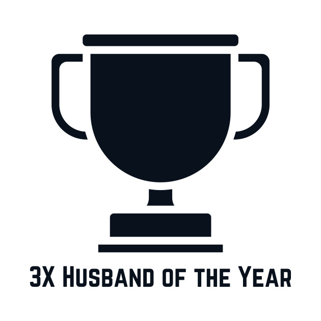 Front: MH Logo Back: 3X Husband of the Year by ModernHusbands