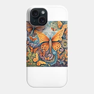 butterfly landscape Phone Case