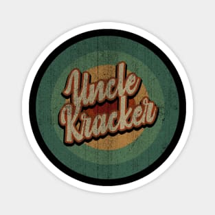Circle Retro Vintage Uncle Kracker Magnet