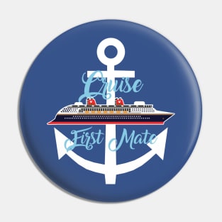 Magical Cruise First Mate Pin