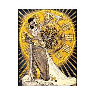 Beautiful Allegory of Fortune (Illustration Published in 1900) T-Shirt