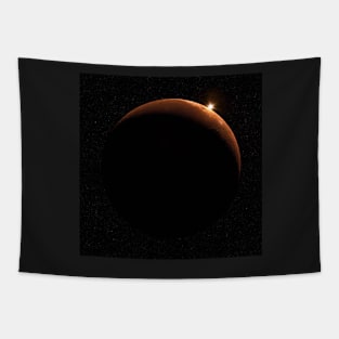 Red planet Mars Tapestry