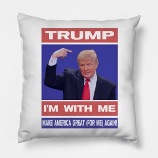 Trump "I'm With Me" Pillow