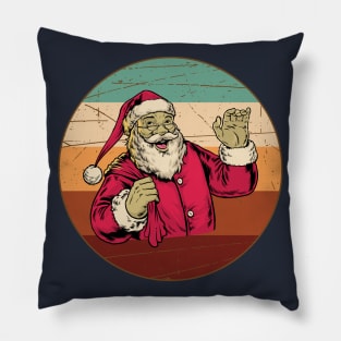 Retro Santa Claus Pillow