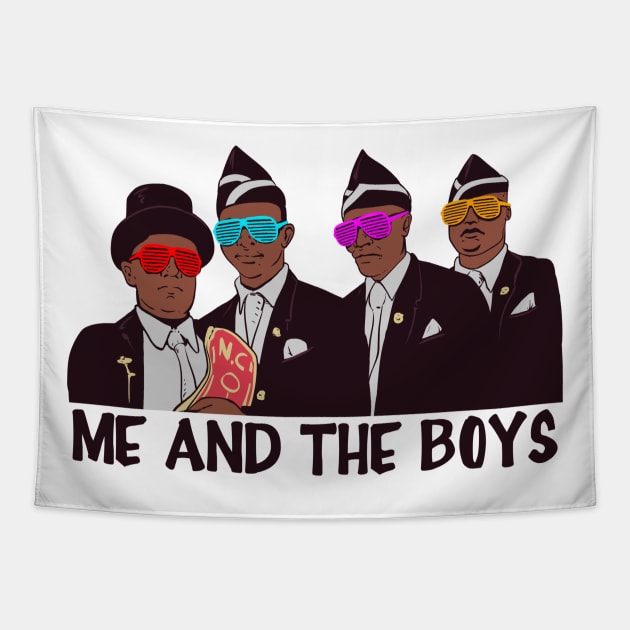 Me and The Boys Tapestry by MeFO