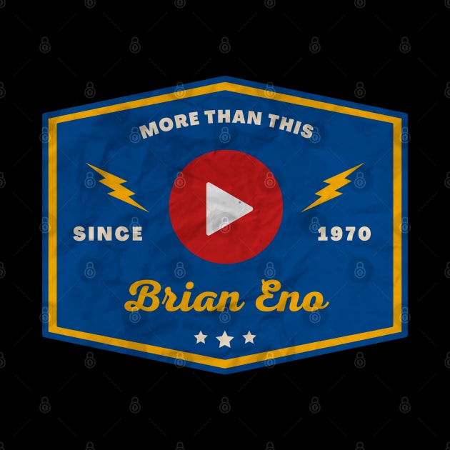 Brian Eno // Play Button by Blue betta