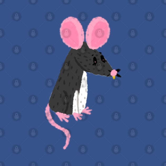 Doodle Rat (Version 3) by Rad Rat Studios