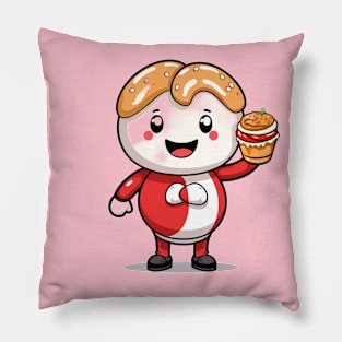 Donut kawaii  junk food T-Shirt cute  funny Pillow