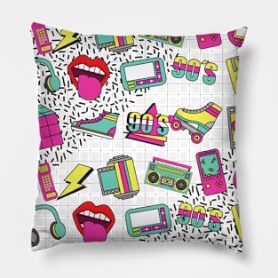 90's Vibes Pillow