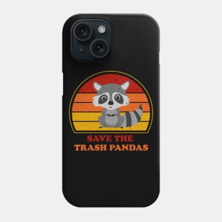 Save The Trash Pandas Phone Case