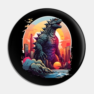 Godzilla Pin