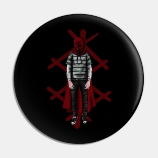 Super Horror Hero Pin