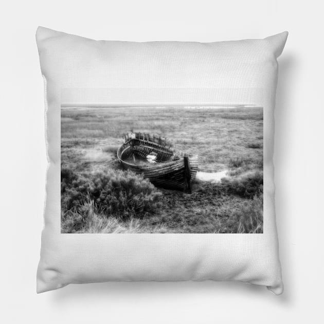 Old Wreck Pillow by Nigdaw