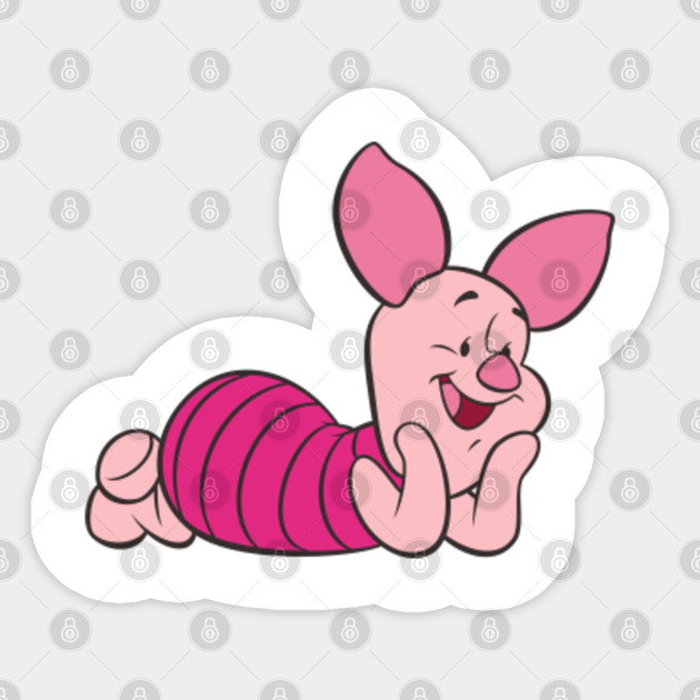 Winnie The Pooh Piglet Winnie The Pooh Piglet Cartoon Sticker Teepublic