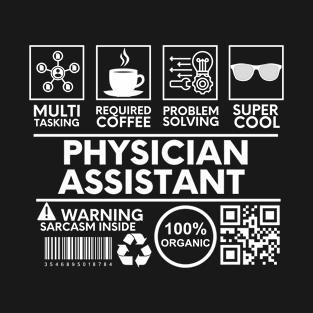 Physician Assistant Black T-Shirt